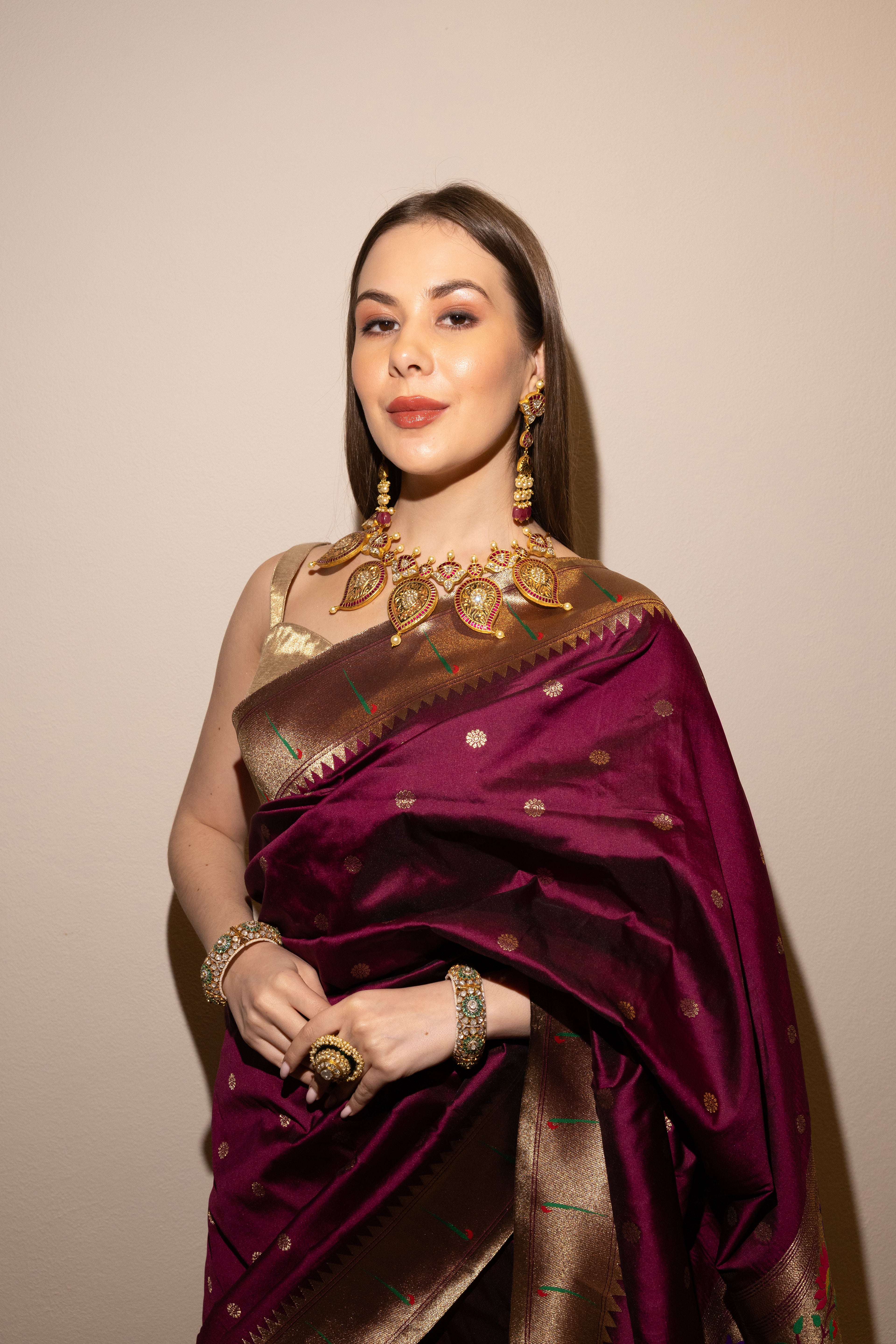 Rajwada Paithani Saree
