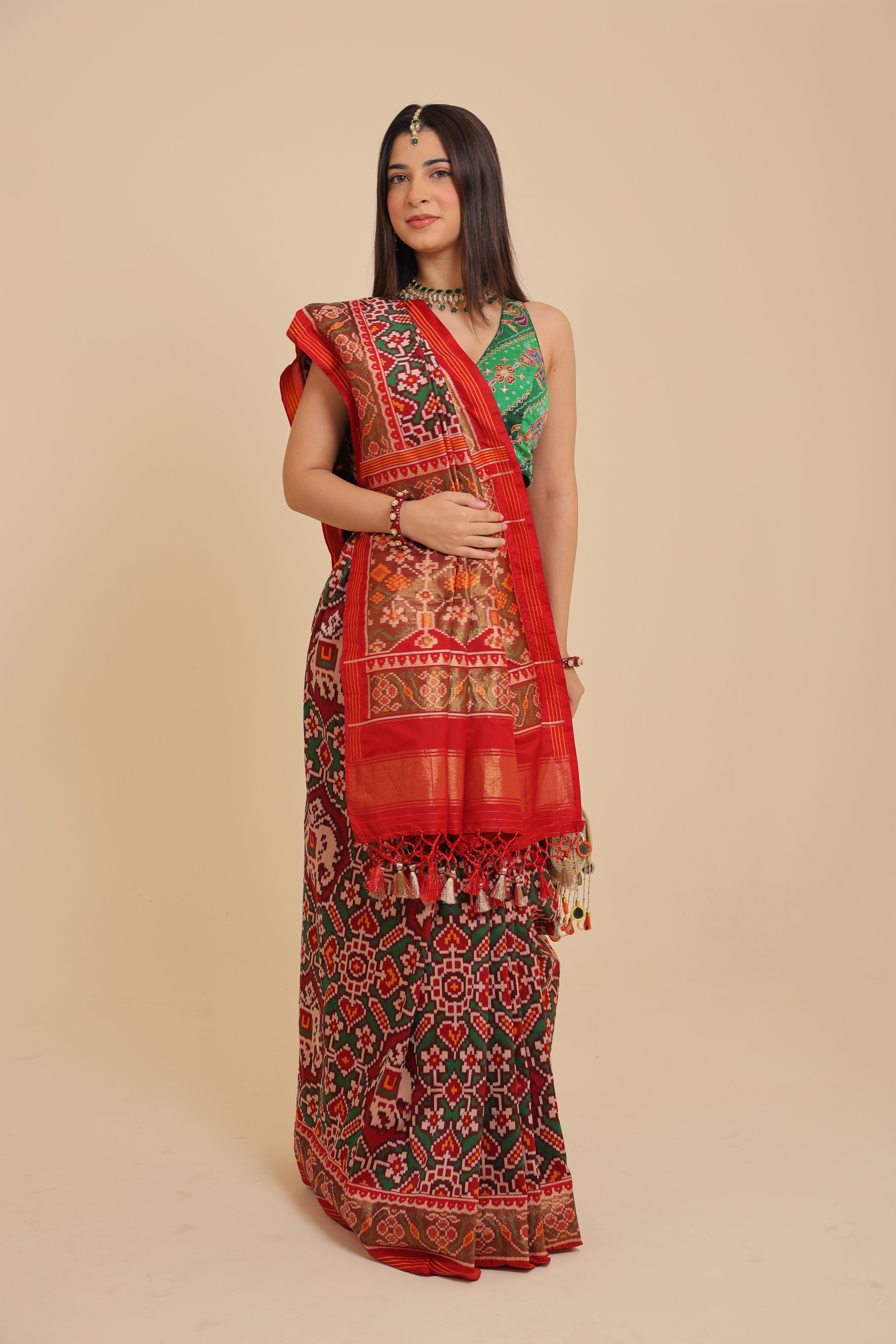 Patola - Red Saree