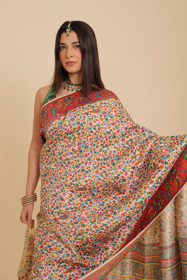 Patola - Red Saree Main Image