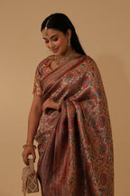 Ruhani - Kanchivaram Pashmina Saree