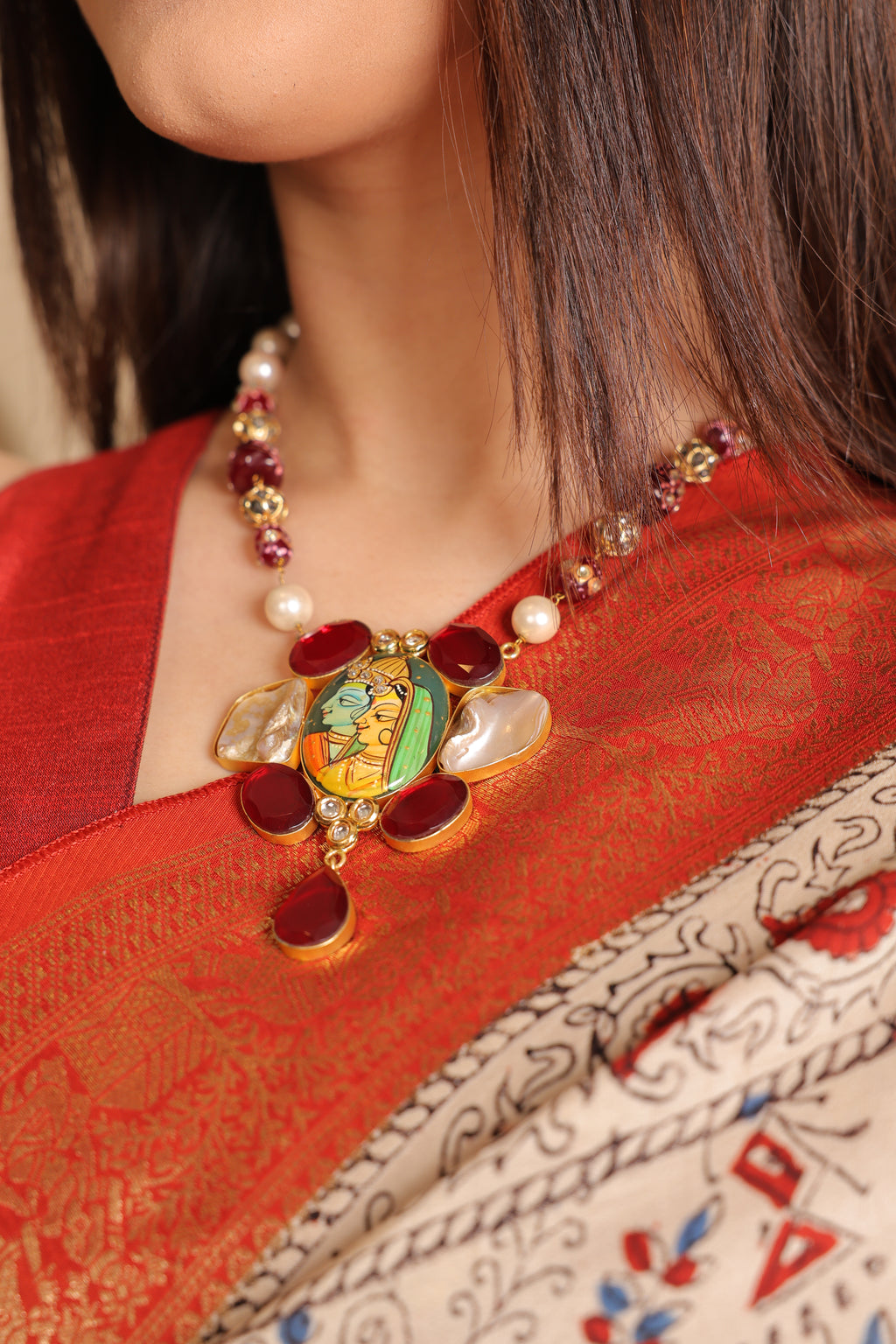 Raas Leela Pendant Set