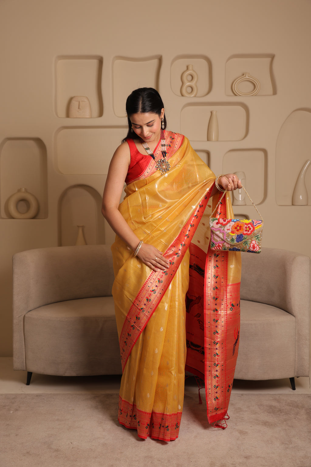 Paithani Silk Saree