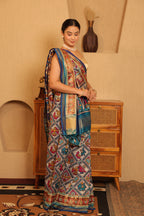 Patola - Blue Saree