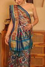 Patola - Blue Saree