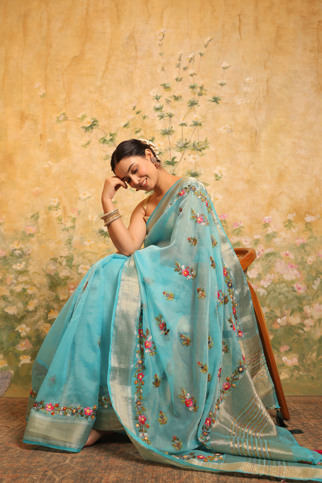 Iraa - Georgette Saree