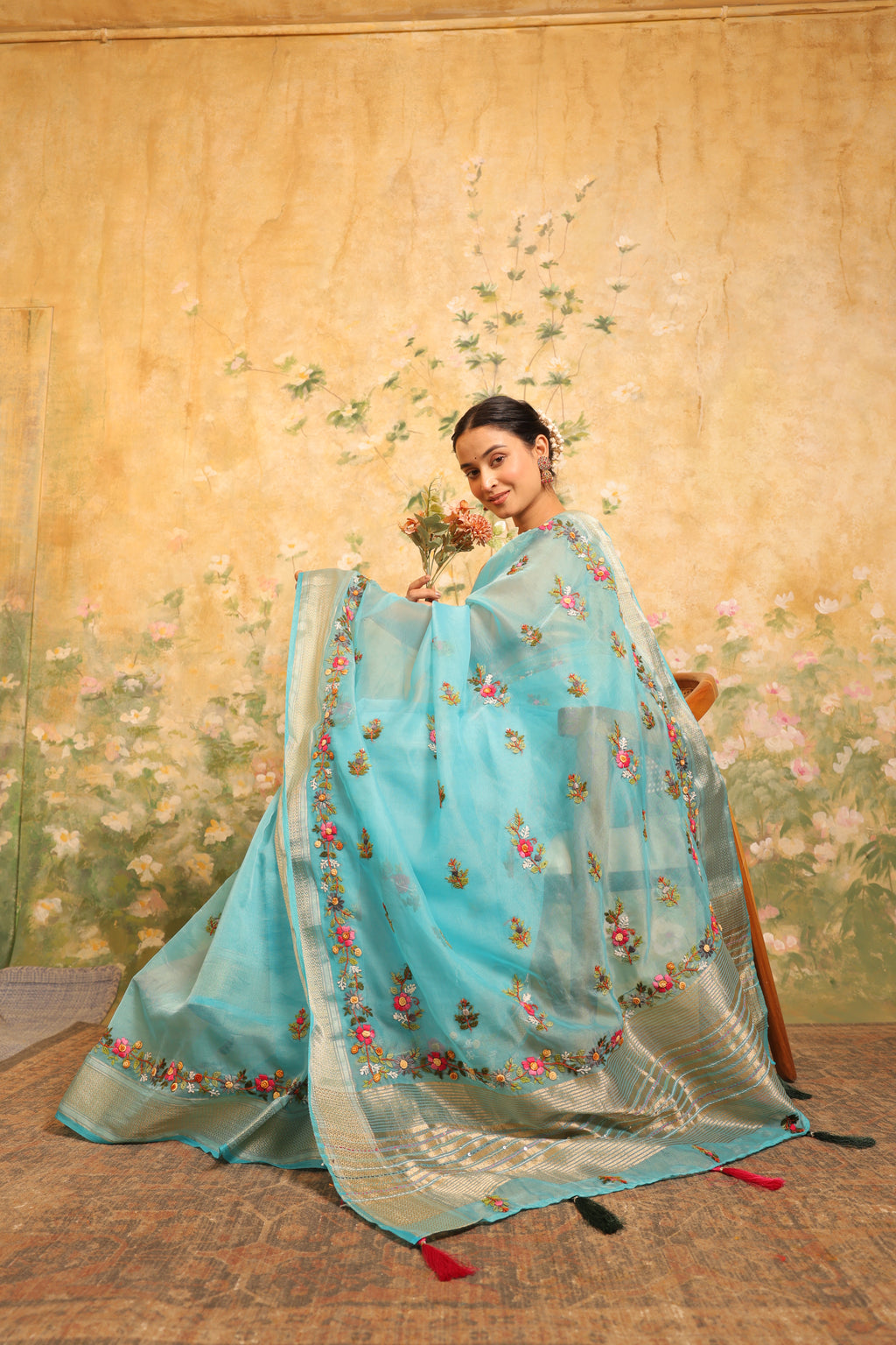 Iraa - Georgette Saree