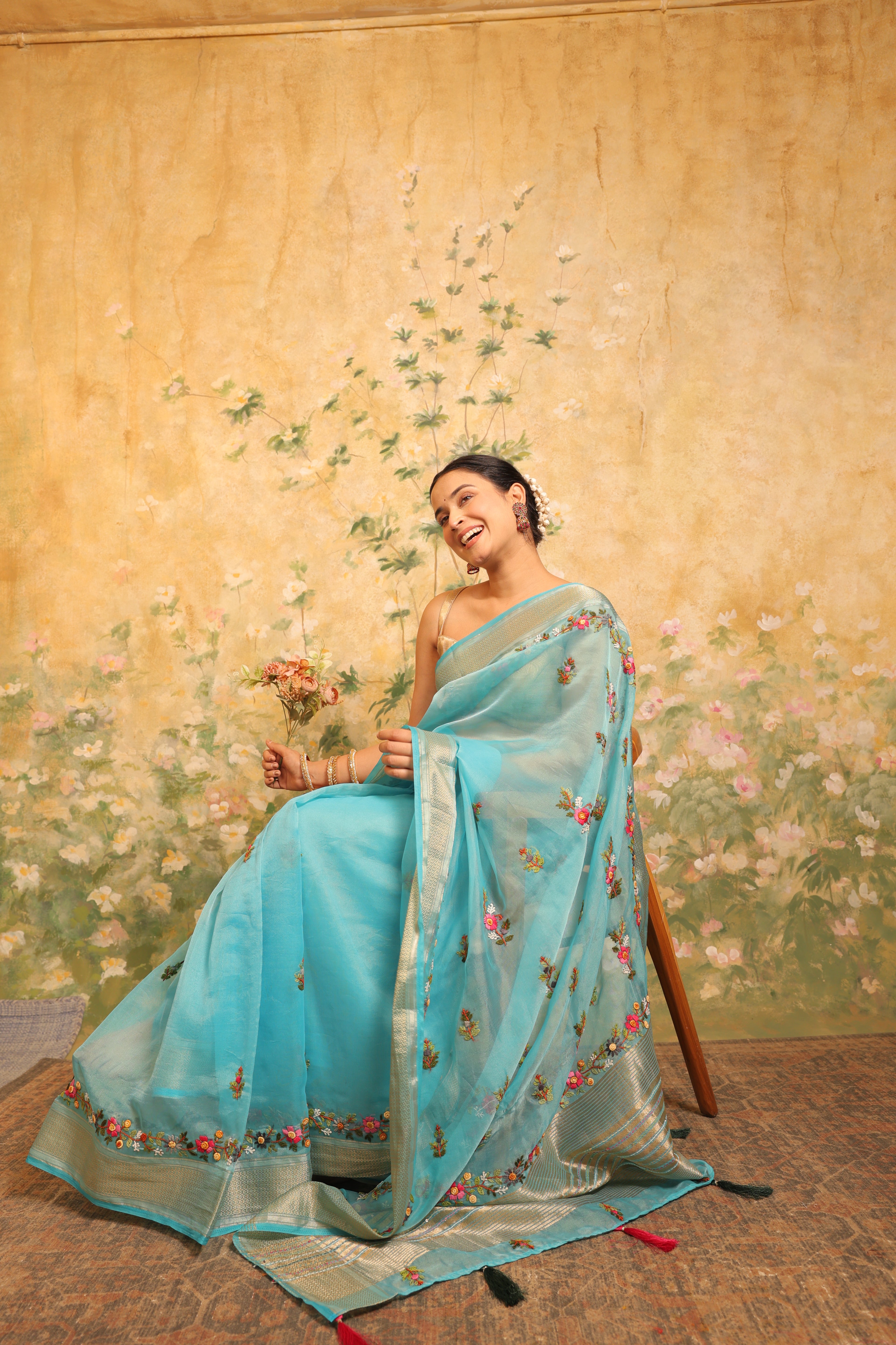 Iraa - Georgette Saree