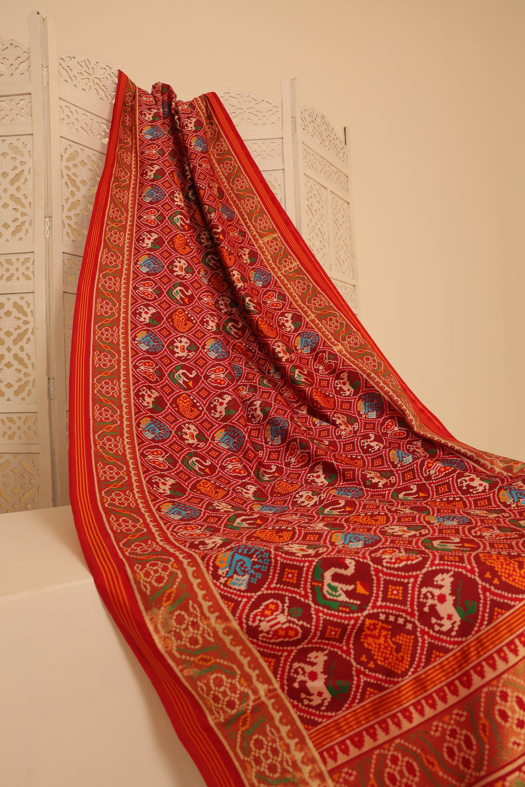 Patola - Red Saree