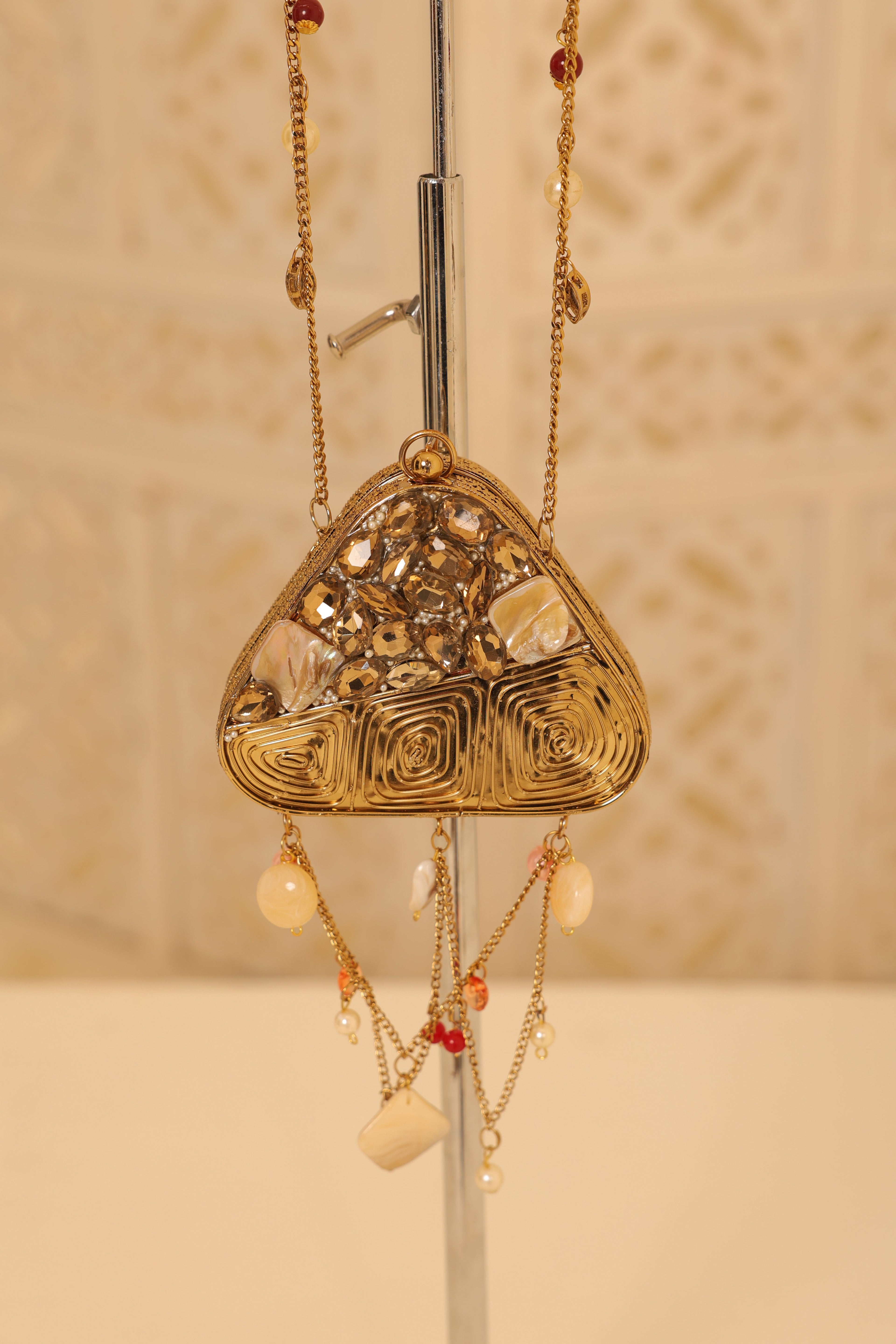 Gold Metallic Mini Bag